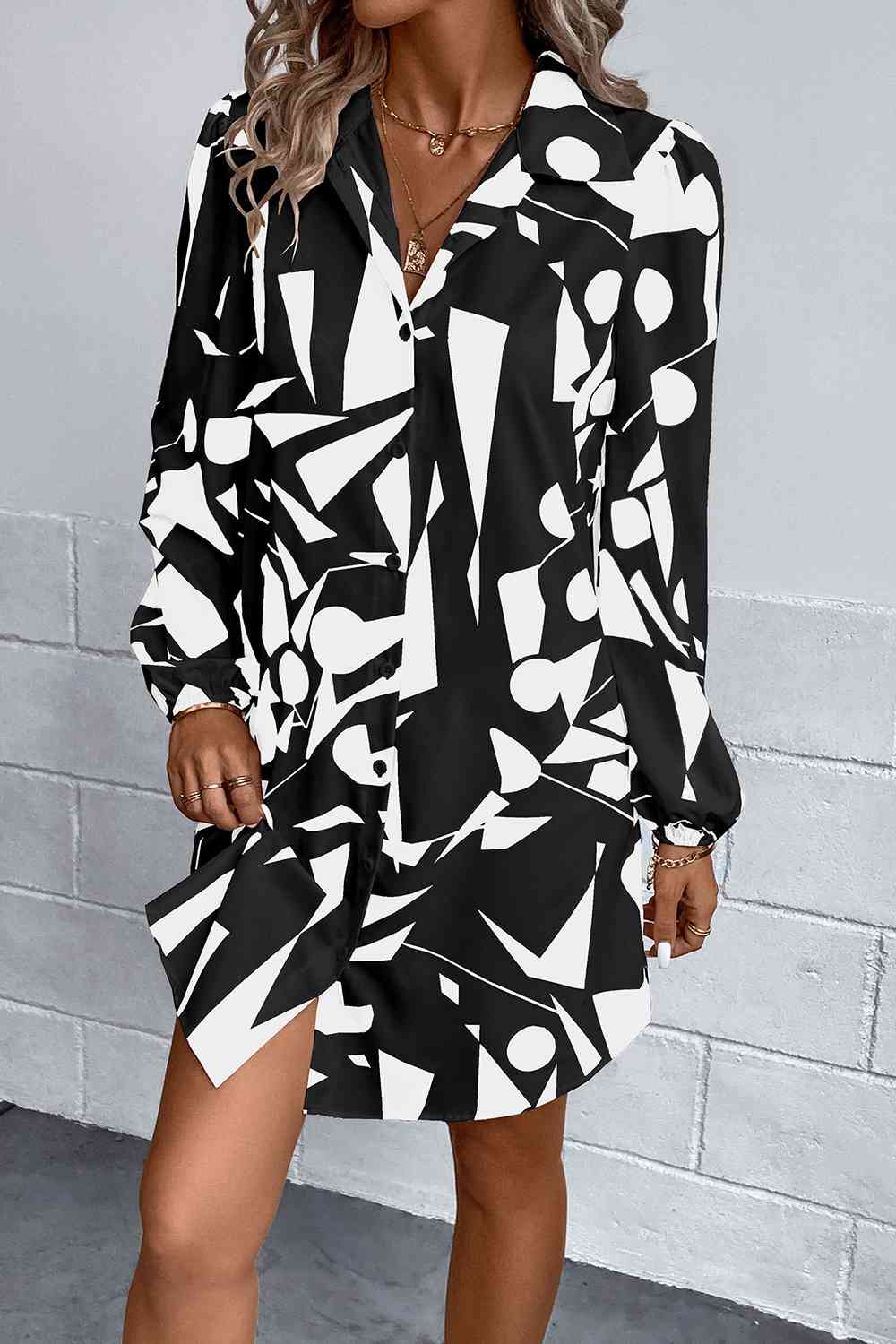 Long Sleeve Shirt Dress