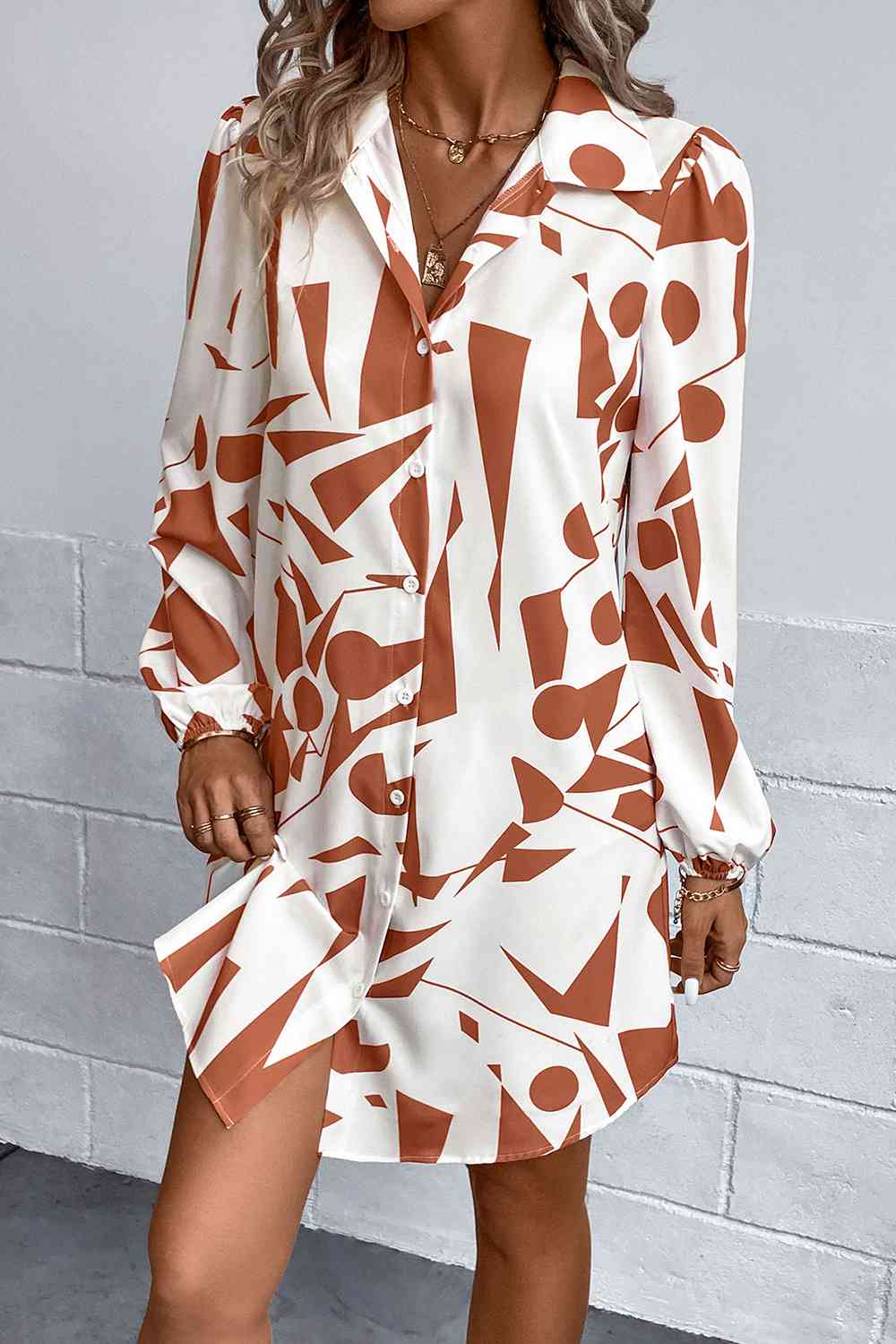 Long Sleeve Shirt Dress